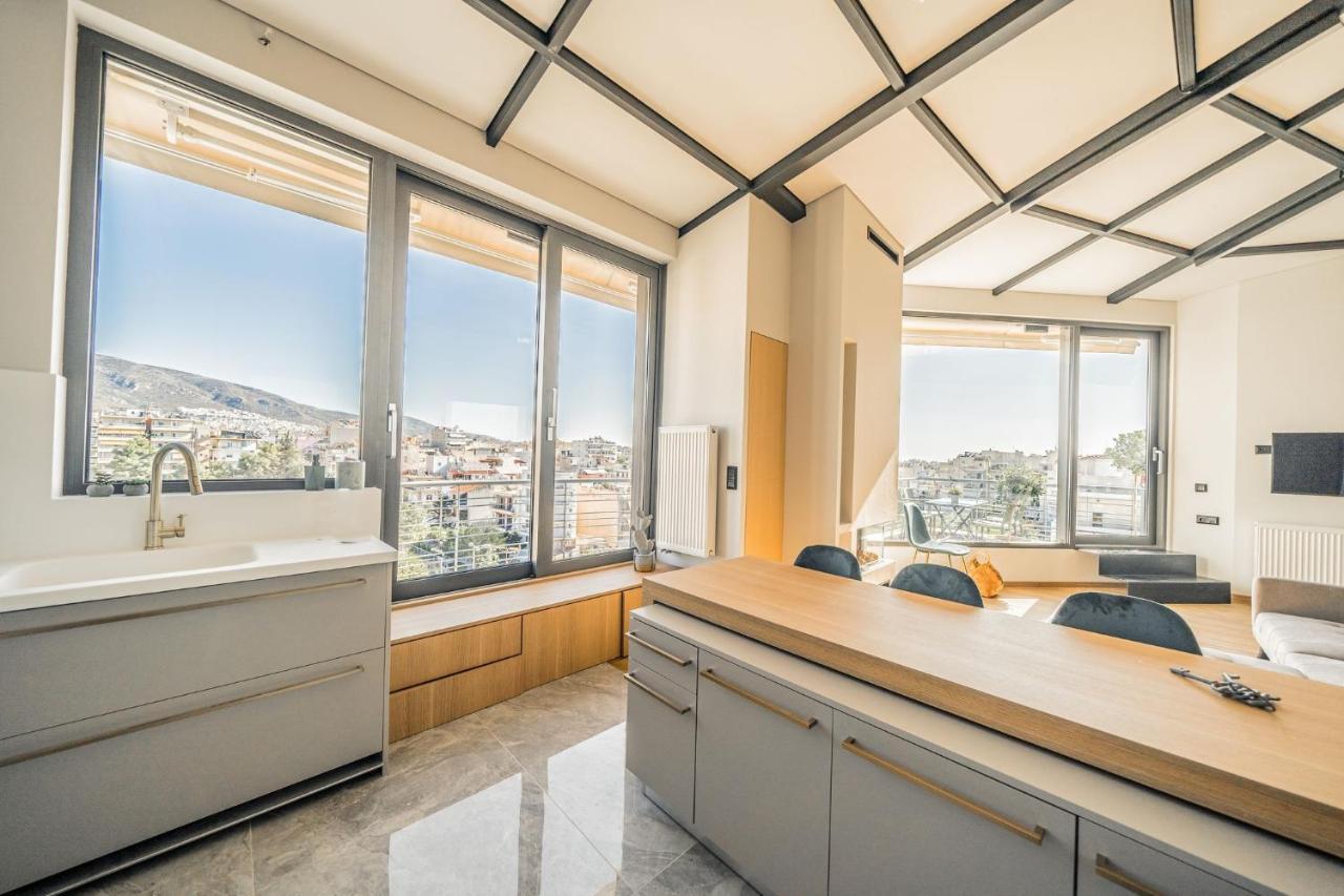 Sky Apartment Athena Bagian luar foto